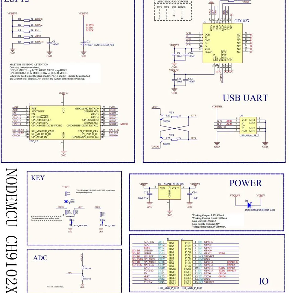 Funkmodul ch340/cp2102 nodemcu v3 v2 lua wifi Internet der Dinge entwickeln board basierte esp8266 ESP-12E mit Leiterplatte antenne – Detail 1