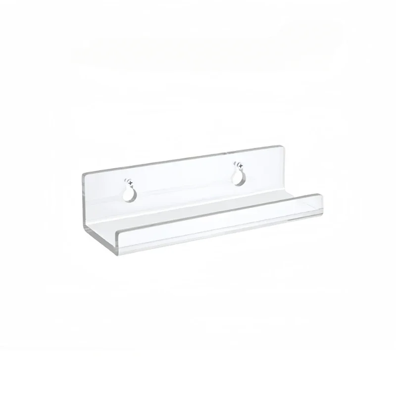 1 Stück 4/7-Zoll-Schallplattenständer aus Acryl, CD-Album-Präsentationsständer, wandmontiertes Display, Wanddisplay für Schallplatten