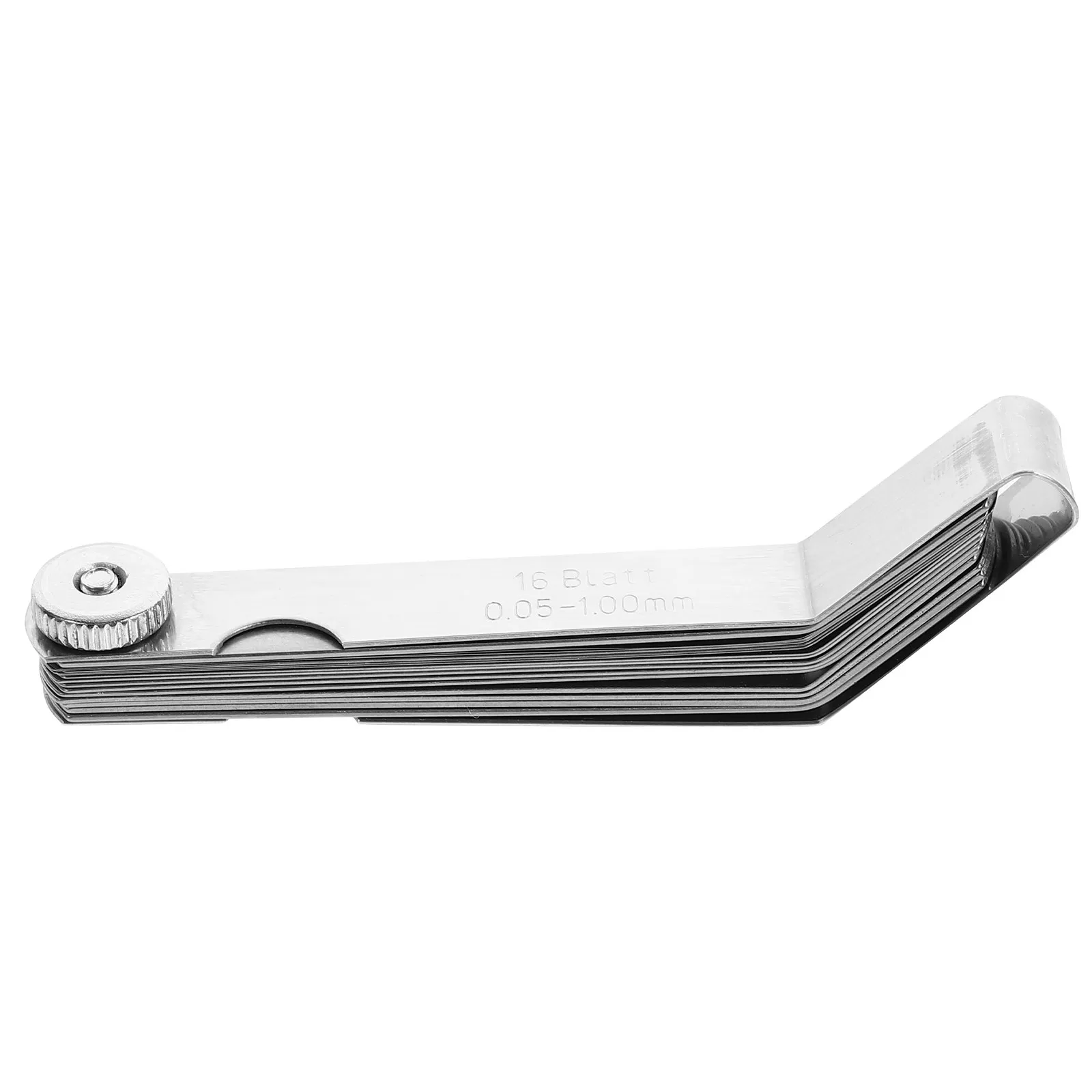 1Pcs 고정밀 필러 게이지 세트 목공 나사 고정 가공을 위한 프리미엄 스프링 스틸 미터법 간격 측정 도구