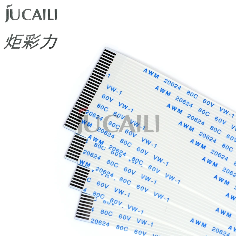 Jucaili-cabo de Dados Plano para Epson Xp600 Tx800 L1440 para Allwin com Impressora Humana Colorida 29 Pinos 400 mm Pcs