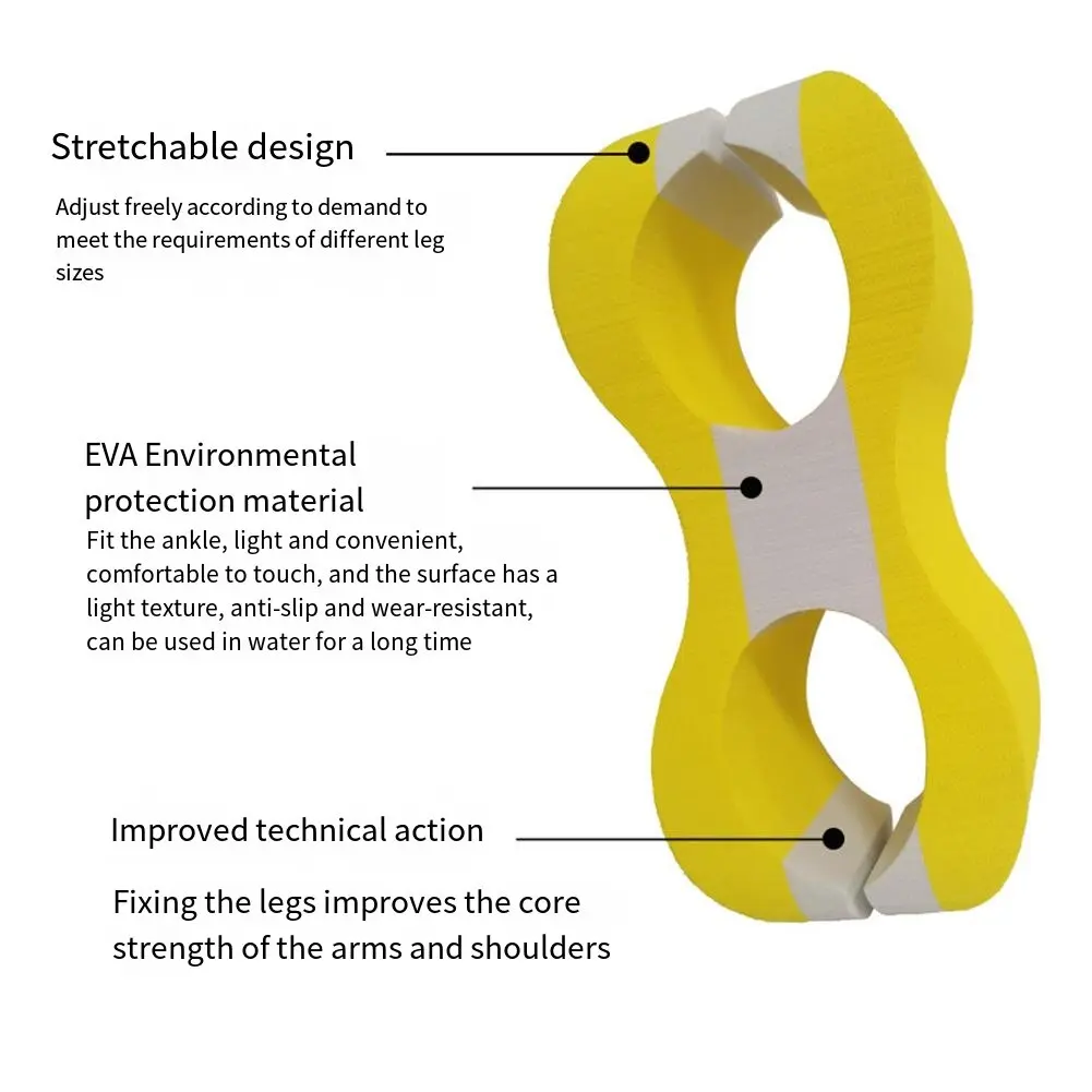 Pull Buoy Leg Float Floating Swimming Training Aid Swimming Float Legs Support Legs Hips Support for Leg & Upper Body
