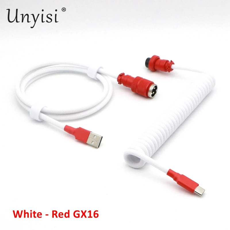 Cavo per tastiera a spirale USB C per tastiera da gioco