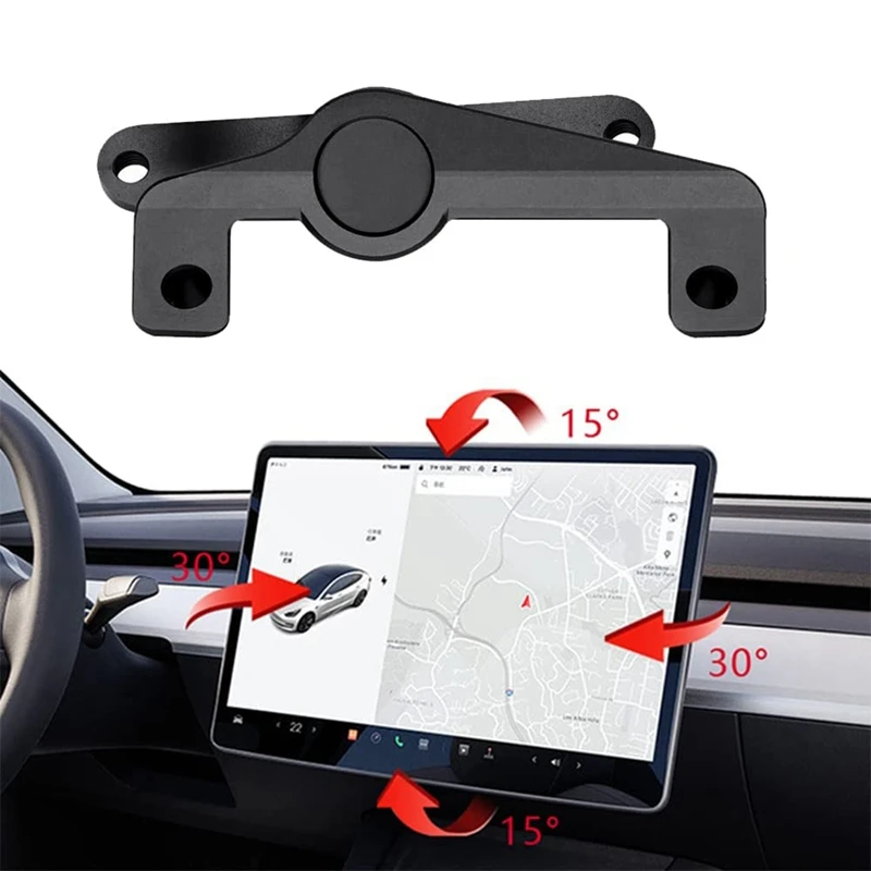 

For 2017-2023 Tesla Model 3 Y Mount GPS Navigation Screen Swivel Holder Four Directions