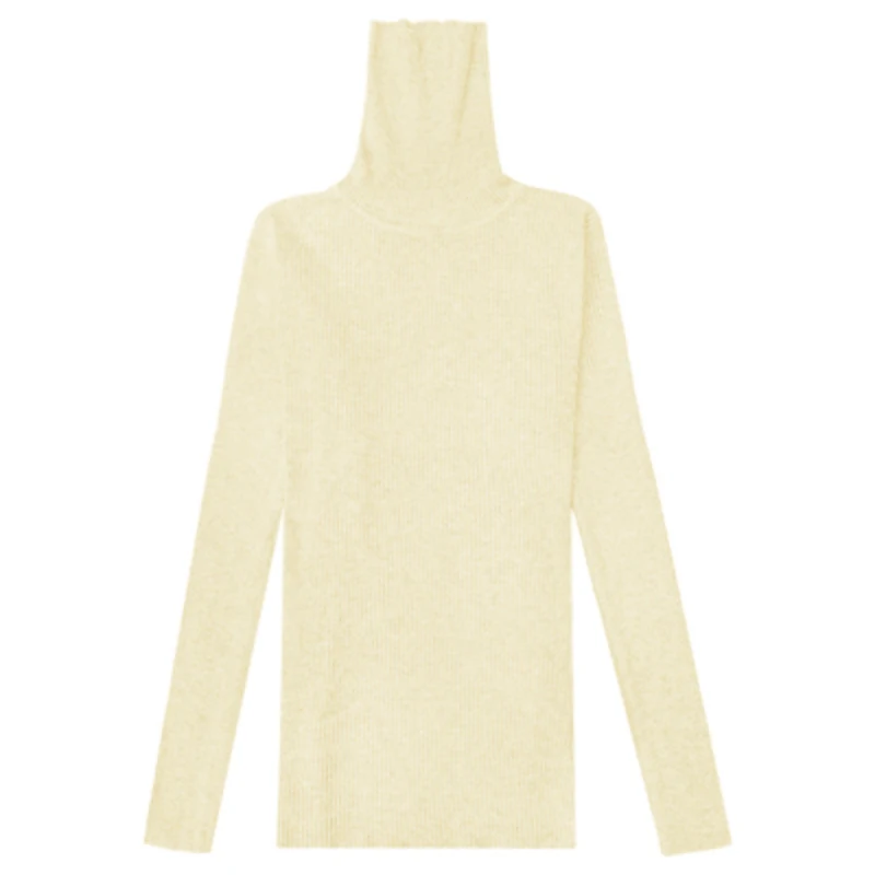 JMPRS Turtleneck Women Sweater Fall Long Sleeve Female Basic Knitted Jumper High Elastic Simple Solid Color Tops Dropshipping cropped cardigan Sweaters