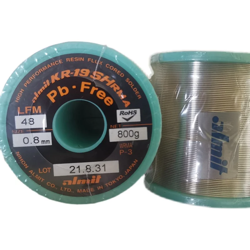 ■アルミット 鉛フリーやに入りはんだ KR-19 SH RMA LFM48 0.5mm[店頭受取不可] アルミット 鉛入りやに入りはんだ KR-19 難はんだ付け用 1.0mm \u003cbr\u003e