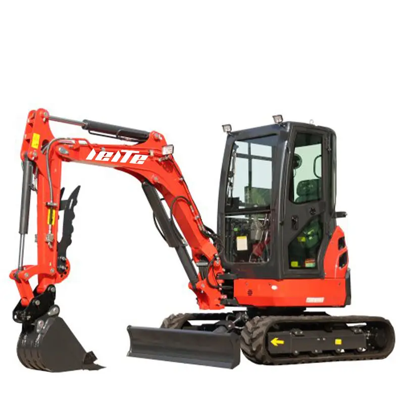 Cina 2 Tonnellate Mini Escavatore Idraulico Mini Escavatore Bagger 3.5 Ton Escavatore Macchina Bagger Certificazione Euro 5 Personalizzata