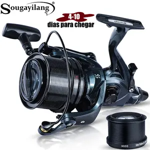 Sougayilang 6000-11000 Serie Spinning Fishing Reel 13+1BB 4.1:1 5.2:1 Gear  Ratio Fishing Reel 25KG Drag Power Sea Fishing Reel