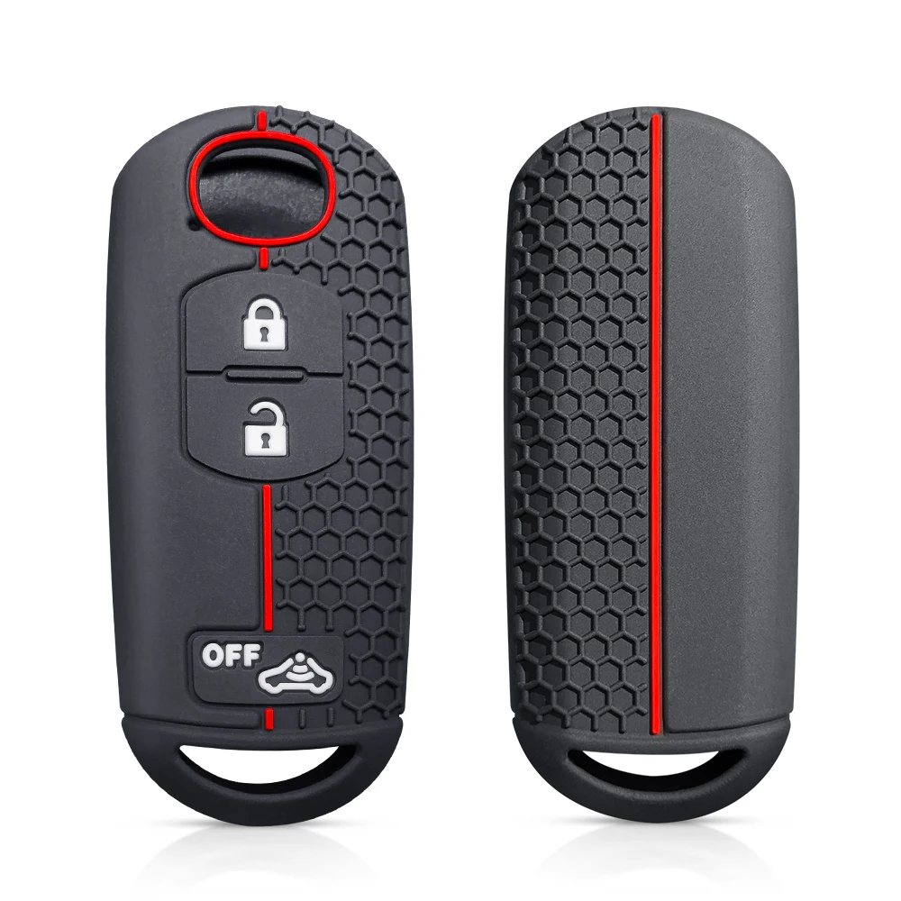 Premium Silicone Remote Key Cover Case - Durable, Protective, Stylish Design