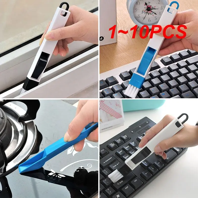 

1~10PCS Multifunction Window Cleaning Brush Computer Window Groove Keyboard Cleaner Nook Cranny Dust Shovel Window Track Cleaner