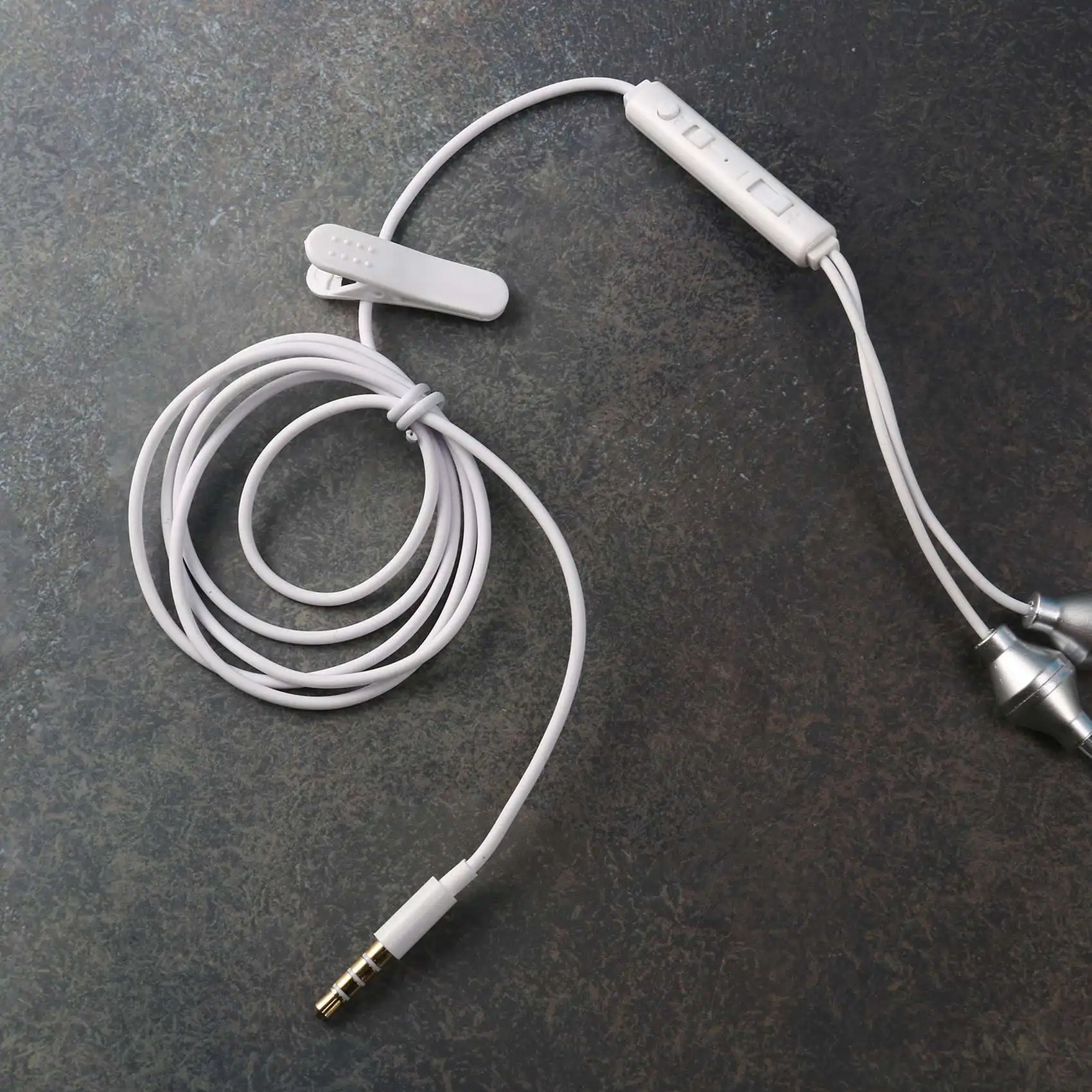Auricolari binaurali anti-radiazioni Cuffie stereo con microfono Auricolari acustici universali con tubo dell'aria con cancellazione del rumore da 3,5 mm - Image 4