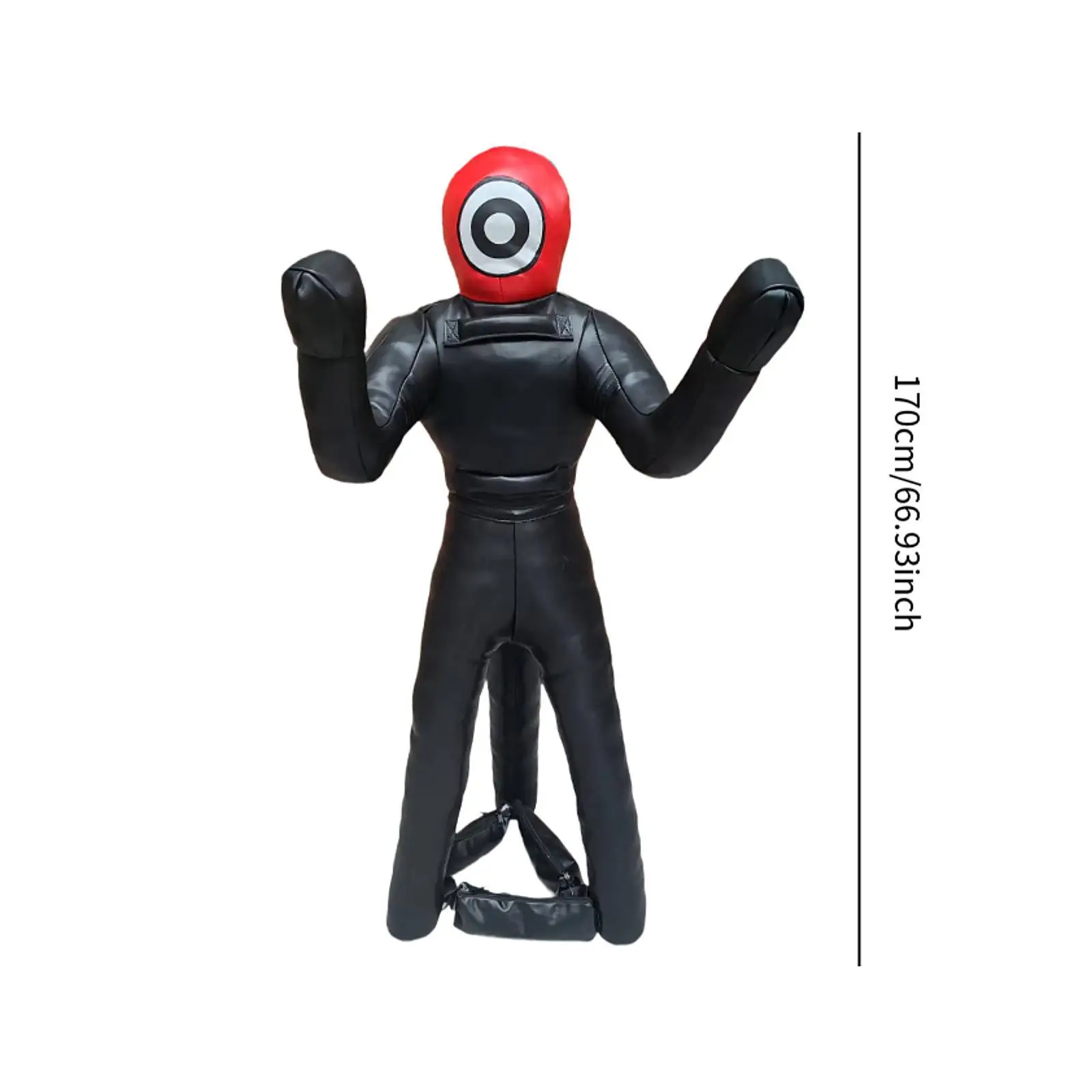 Grappling Dummy Unfilled Adults Professional Practical Multipurpose Punching Dummy for Karate Fitness Practice Kickboxing Mma