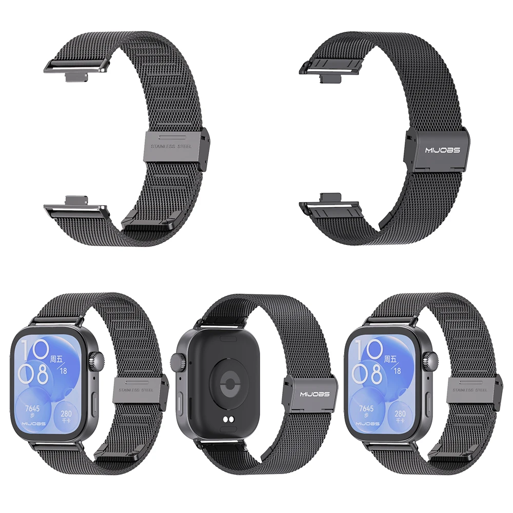 Premium Metal Wristband Strap for Smartwatch - Elegant and Durable Watchband Accessory
