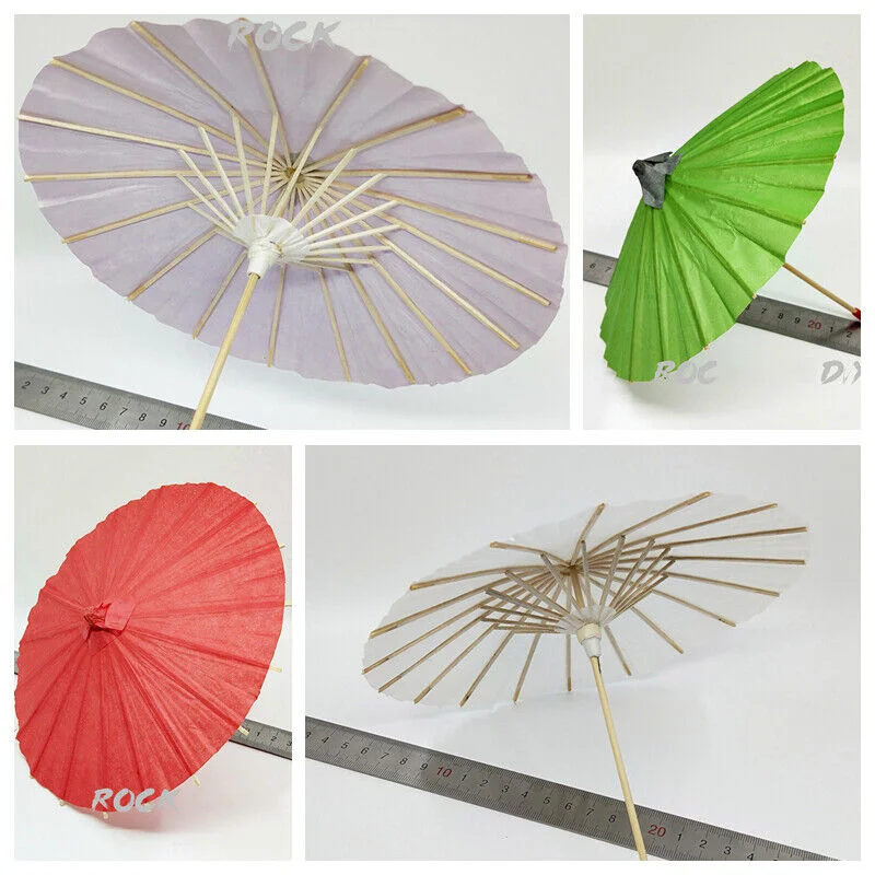 

1/6 Scale Soldier Scene Accessories Ancient Costume Kimono Paper Umbrella Model