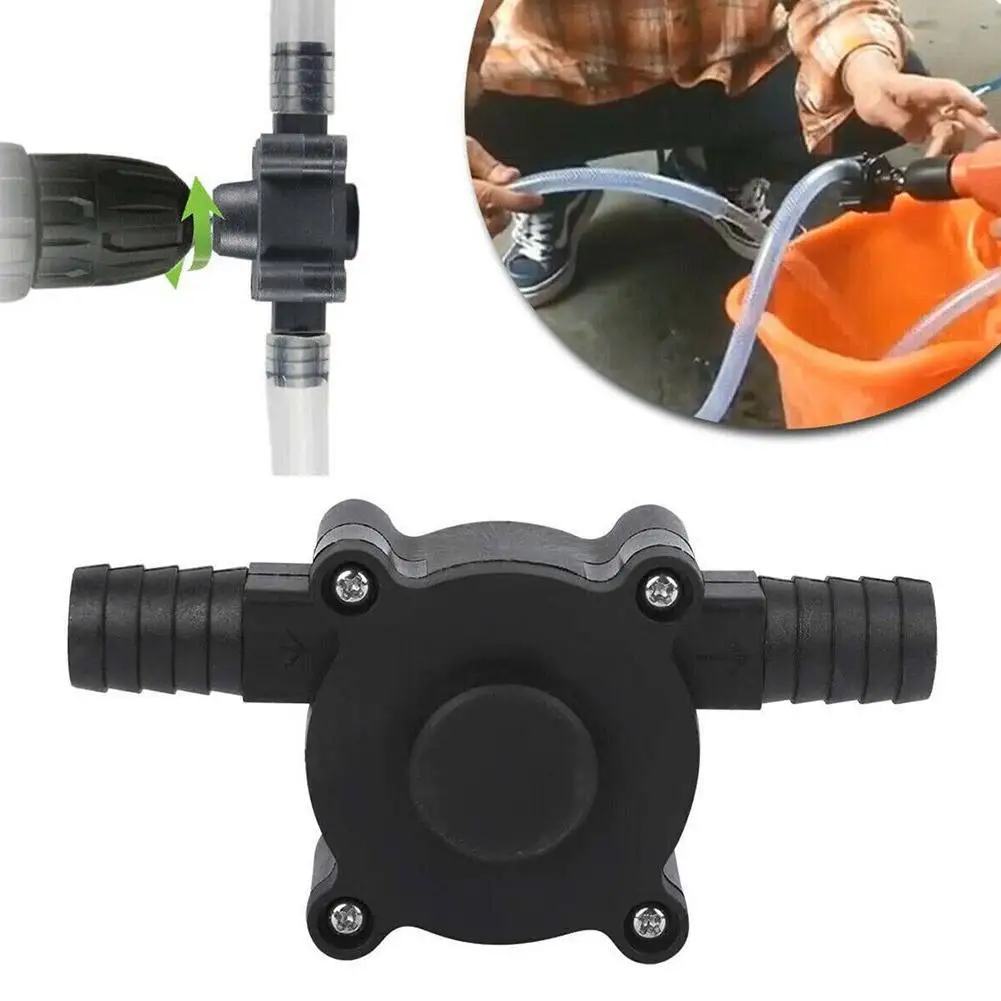 

Home Garden Outdoor Tool Electric Drill Pump Diesel Fluid Transfer Oil Pump Self-priming Water Hand Pumps Liquid Mini S7N2