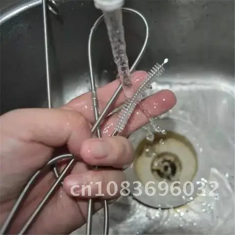 

Cleaning Kit for Refrigerator Sewer Dredge with Long Flexible Brush, Household Straw Cleaner and Refrigerator Hole Cleaner Brush