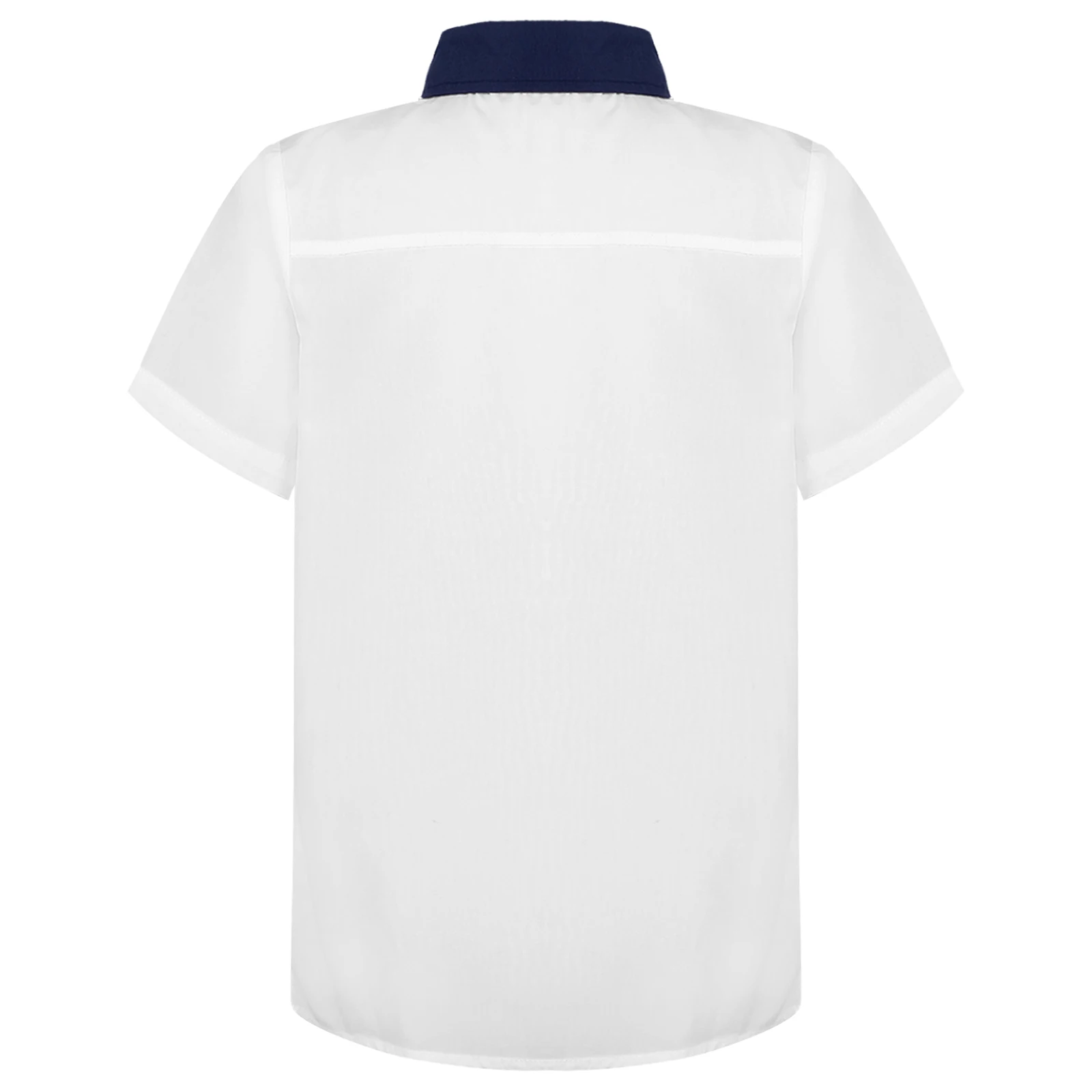 Summer Kids Shirs for Boys Casual Clothing Short Sleeve Turndown Collar Shirt Top 3-12 14 Toddler Boy's Shirts School Tops