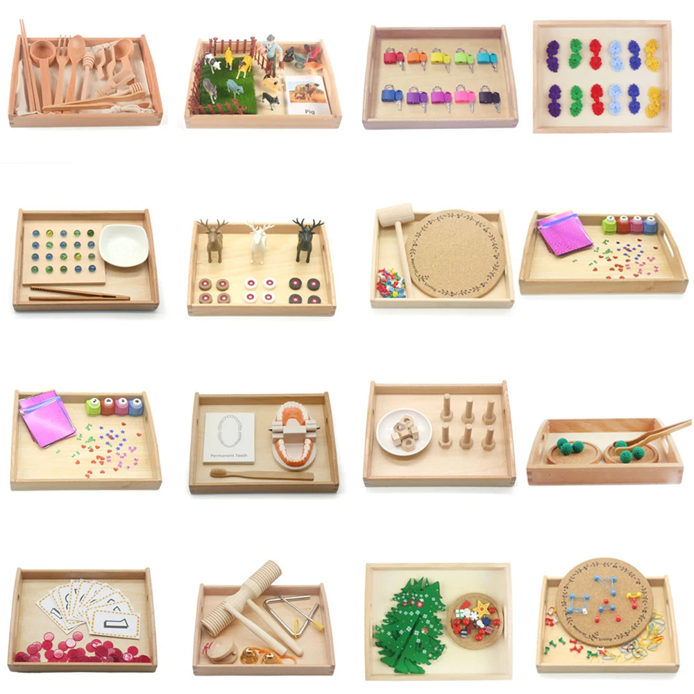 juegos educativos para niños, juguetes niños a 3 años, Juguetes sensoriales Montessori niños, papelera sensorial práctica, básicas para la vida, juguetes educativos,| | - AliExpress