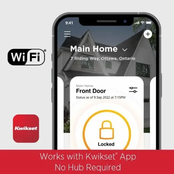 Kwikset Halo Wi-Fi Smart Keypad Door Lock