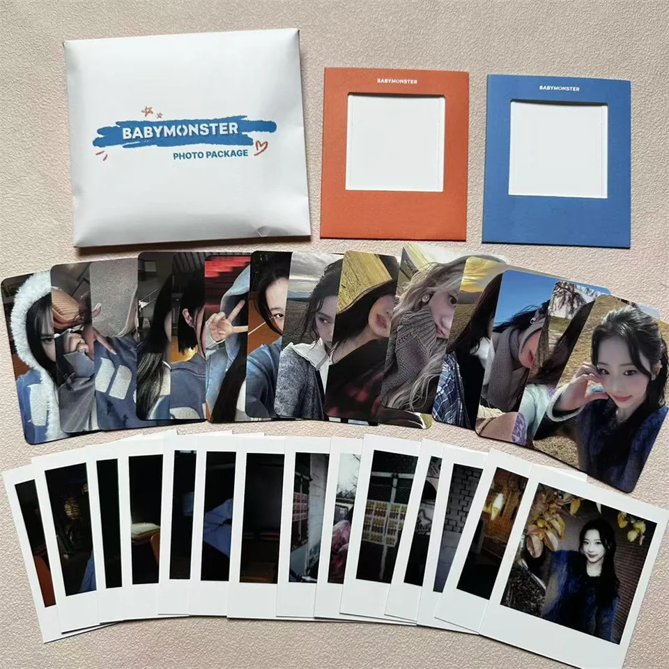 7/18Pcs/Set KPOP BABYMONSTER HELLO MONSTERS MD Photo Package