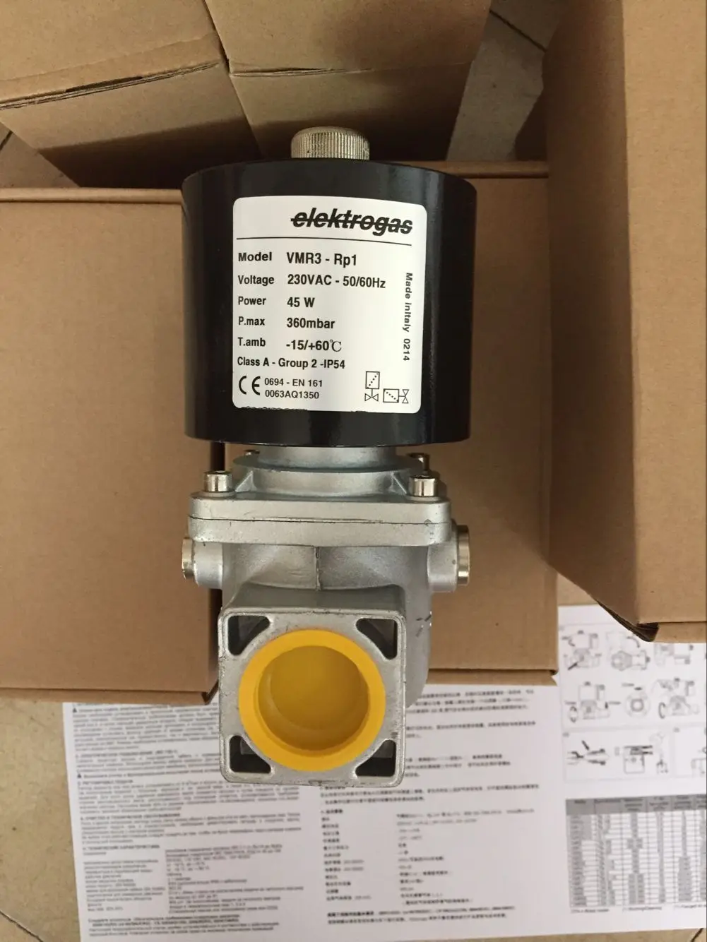 

VMR3-RP1 DN25,VMR1-RP1/2 DN15,VMR2-RP3/4 DN20 Соленоидный клапан VMR82