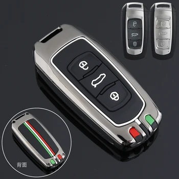 Cover per chiave/telecomando per Geely Atlas Boyue NL3 EX7 Emgrand X7 SUV SUV GT GC9 borui accessori caso chiave a distanza dell'automobile - Caso chiave a distanza dell automobile per Geely Atlas Boyue NL3 EX7 Emgrand X7 SUV