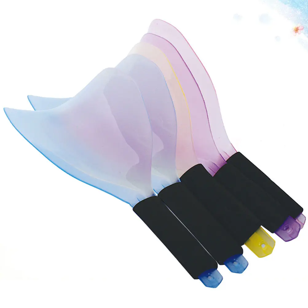 5Pcs 헤어 스프레이 마스크 플라스틱 페이스 아이즈 쉴드 이발사 살롱 이발 보호용 안료 치약 가정용 선물