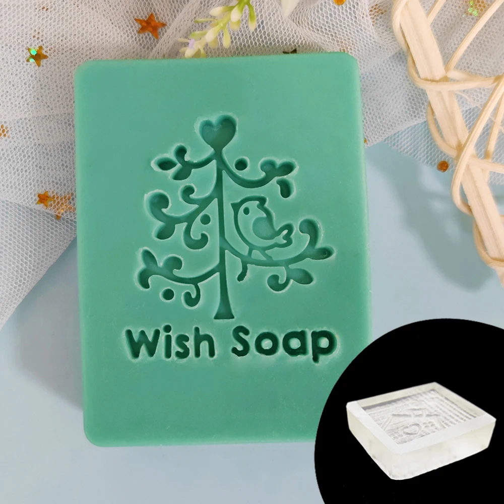 Wholesale CRASPIRE Handmade Soap Stamp Flower Resin Soap Stamp