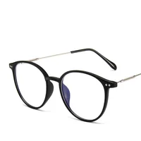 Men And Women Round Anti Blue Glasses Computer Frame Optical Lenses New Arrival 2023 2
