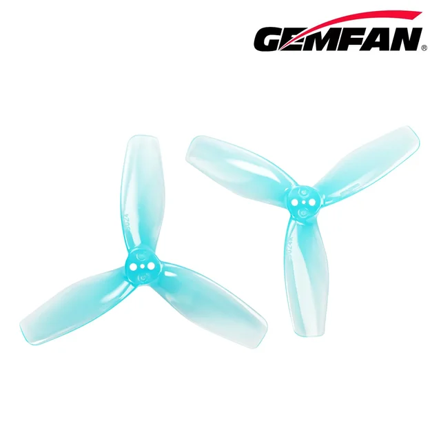 6Pairs GEMFAN 3024 3-Blade Propeller 3Inch Prop For F9A-B RC Flying Ball / Soccer Drones FPV 3inch Toothpick Cinewhoop Ducted 2