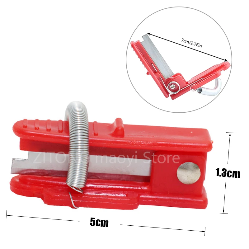 Multifunction Thumb Knife Garden Pruner Fruit Picking Device Safe Fruit Blade Tool Cutting Blade Rings Finger Protector Catcher