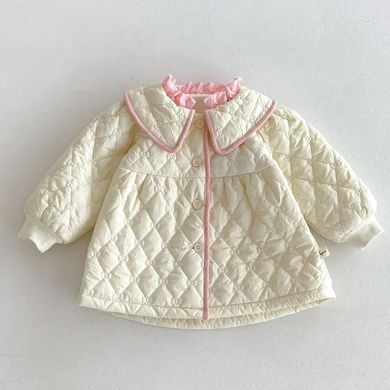 Winter Children Thick Warm Clothes Toddler Baby Girl Jacket Thicken Warm Cardigan Coat Newborn Baby Girls Thick Coat
