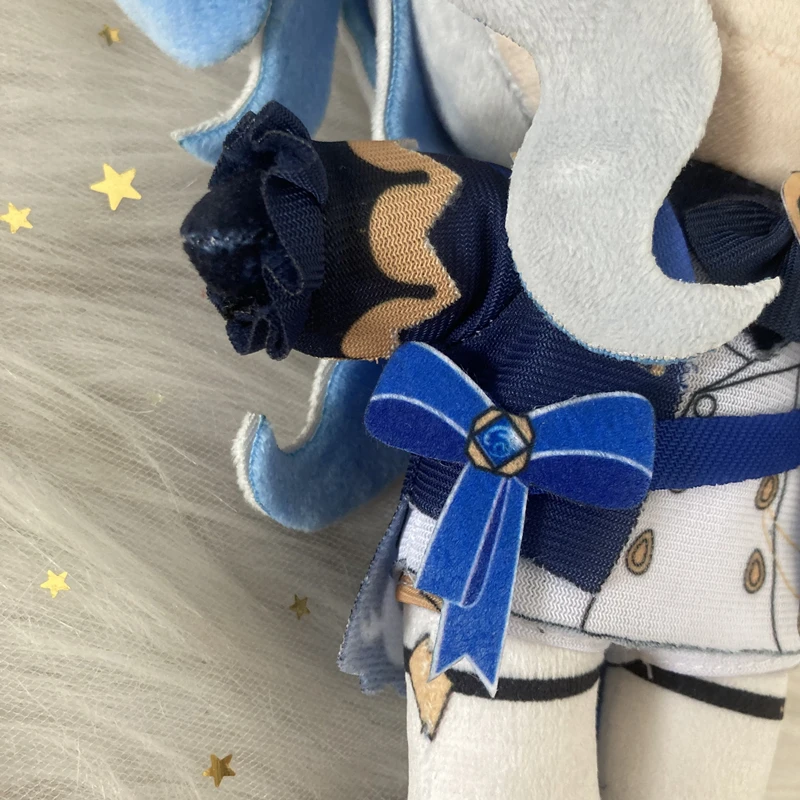 20cm Anime Game Genshin Impact Furina Kawaii Zhongli Plush Doll Cute Soft Stuffed Pillow Adult Boys girls Children\'s gifts toys