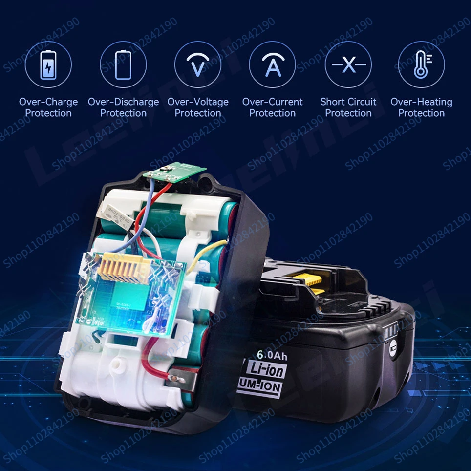 18V Lithium Akku Schutzplatine 2 Stück - Überlastschutz Für Elektrowerkzeuge