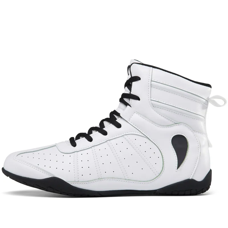 Professional Competition Men's and Women's Boxing Shoes Fighting Shoes Couple Non-slip Lightweight Sanshou Training Fighti