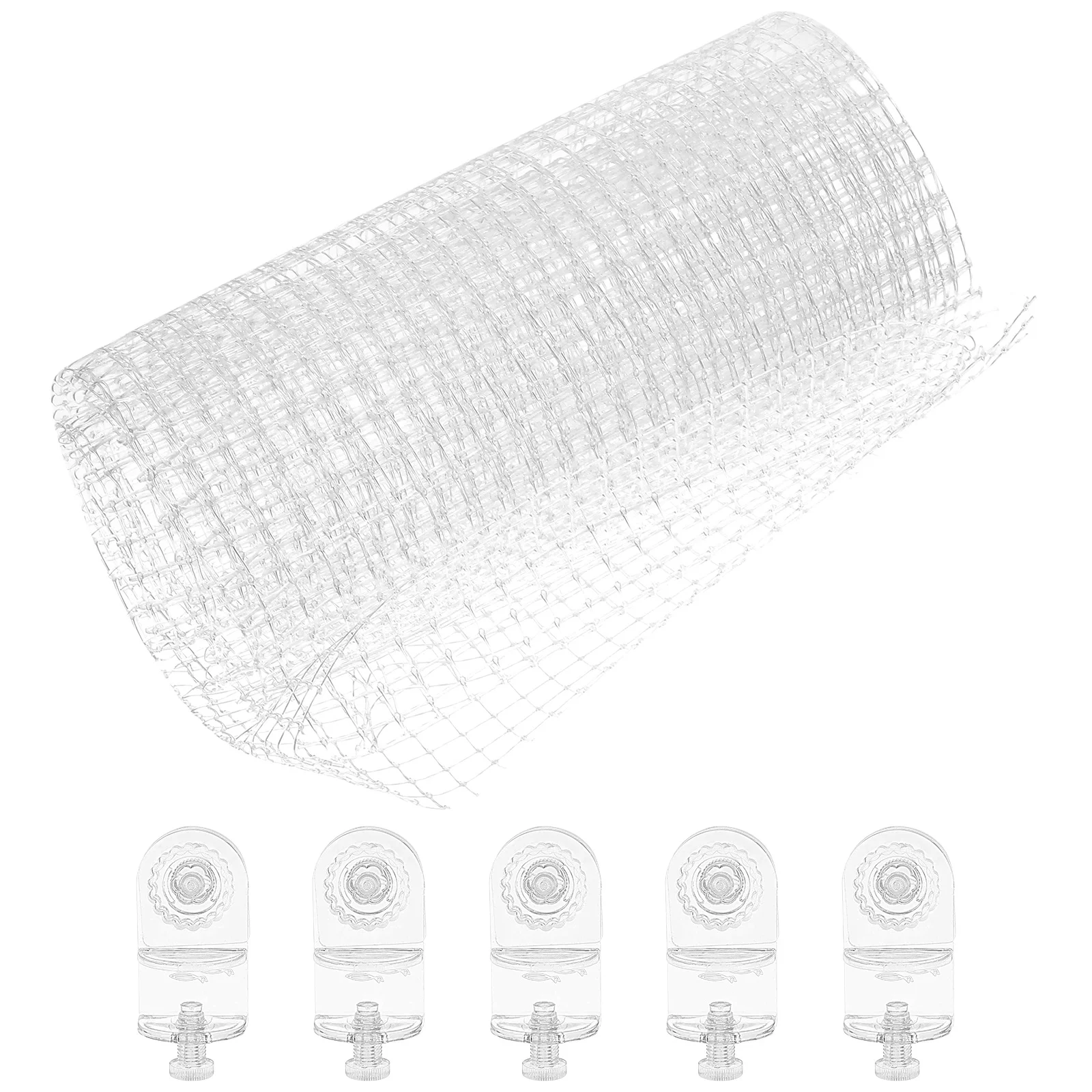 

Anti-jump Net for Fish Tank Escape-proof Mesh Practical Netting Aquarium Convenient