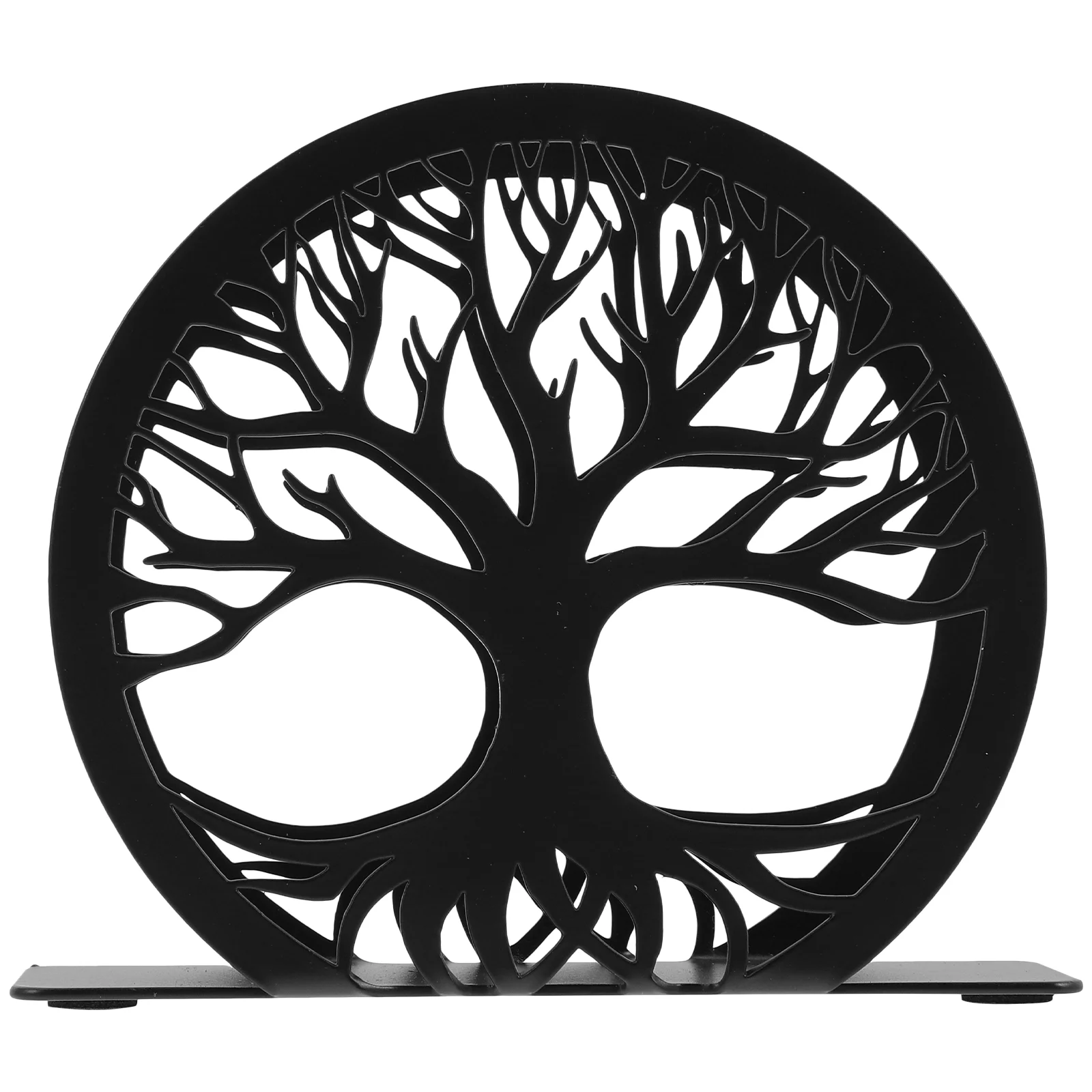 

Napkin Holder Tables Vintage Metal Freestanding Design Tabletop Tissue Dispenser Black Paper Napkin Holder Stand Home Kitchen