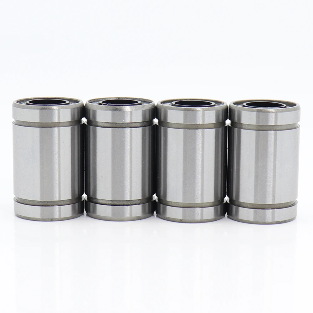 

LM08UU Linear Motion Bearings 8*15*24 mm ( 4 PCS ) Standard LM8 LM 8mm LM8UU Linear Bearing LM08 UU