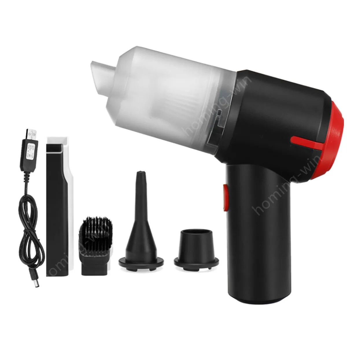 9000Pa 3in1 Handheld Vacuum Cleaner & Cordless Air Blower, Mini Air Duster Cleaner for Computer, Laptop, PC, Car Interior, Home