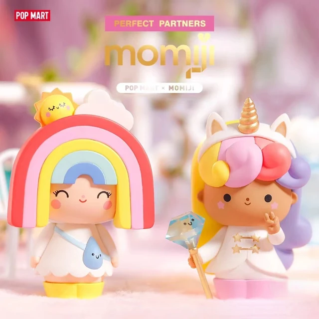 POP MART Momiji Perfect Partner Figurine Kawaii Doll Figure Toys Surprise Bag Home Car Decoration Art Toy Gift for Adults Kids 4