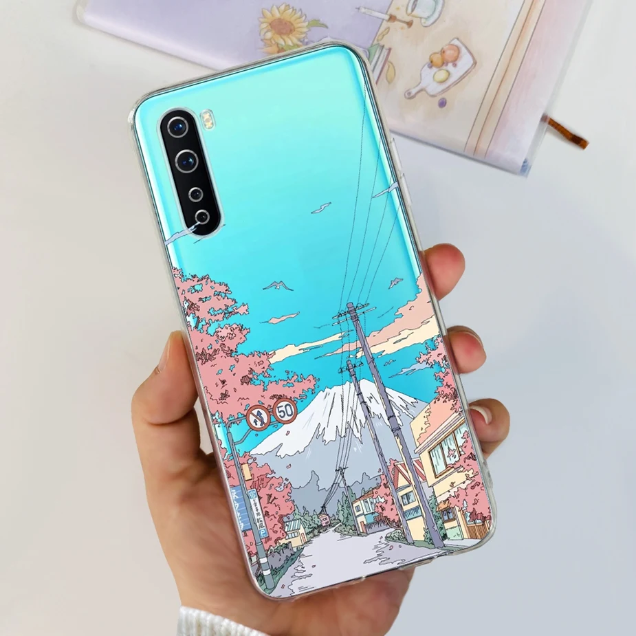 Luxury Painted Clear Silicone Soft TPU Phone Case
