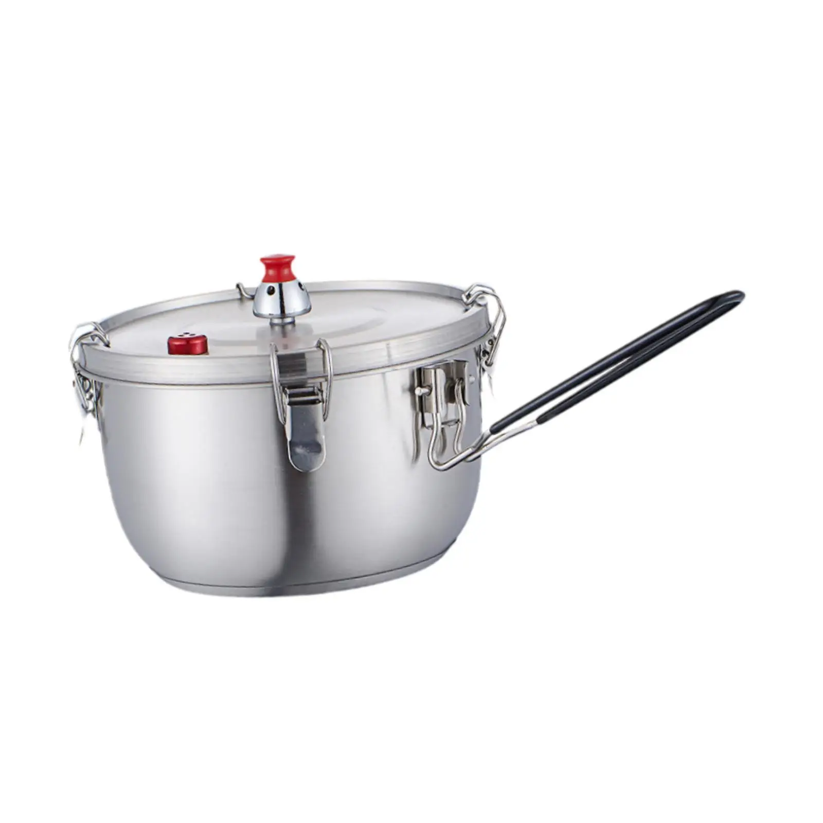 Stainless Steel Pressure Cooker Stovetop Micro Pressure Cook for Outdoor single handle