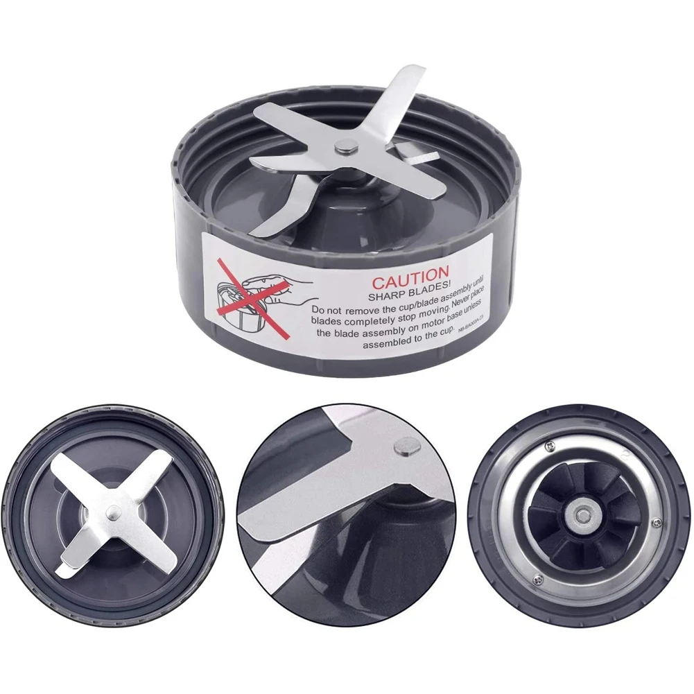 2Pack Blender Extractor Cross Blade Replacement Parts for NutriBullet 600W Pro 900W Series Blender Accessories HOT