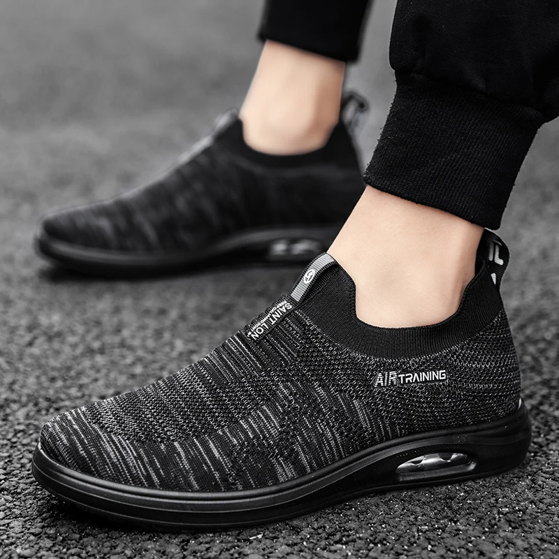 Fashion Lightweight Men Sneakers Mens Casual Shoes Running Shoes Breathable Slip on Wear-resistant Men Loafers Zapatillas Hombre 5