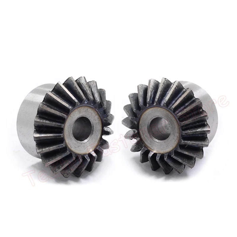 Motor Gear Transmission Gear 1pc 0.5M 1M Bevel Gear 15 16 18 20 22 25 30 35 40 Teeth 1:1 90 Degrees Meshing Angle Metal Drive Gear 45# Steel Hardening