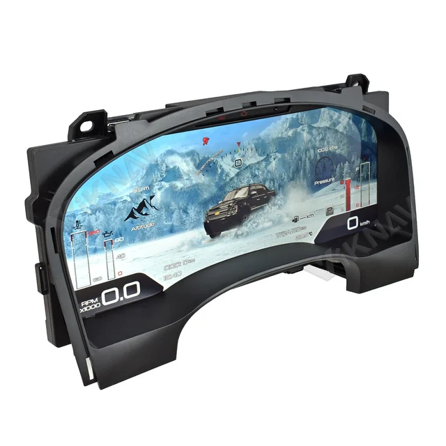 15.1 Inch Digital Gauge Cluster Replacement For 2007-2013 GMC Yukon Chevrolet Silverado Tahoe Suburban | LCD Virtual Cockpit Dashboard Speedometer