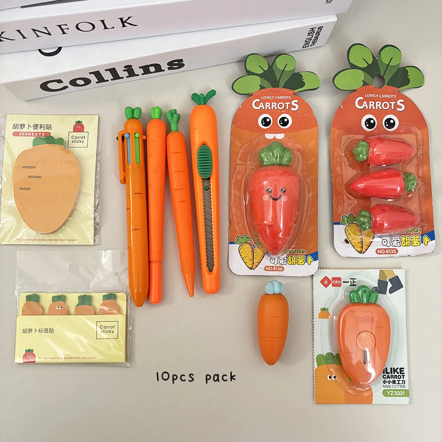 Sharkbang-文房具セット,クリエイティブ,人差し上げ,20個入りパック