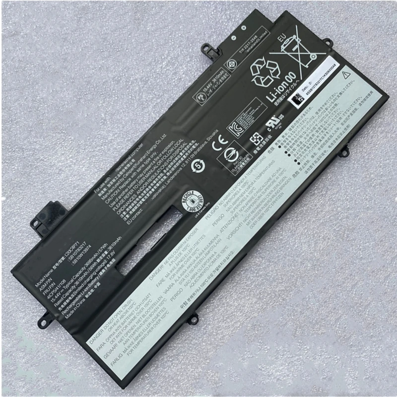 Lenovo-bateria de Carbono Thinkpad x1 L20c4p71 L20l4p71 L20l4p71 L20d4p71 L20d4p71 5b10w13972 Sb10t83215 ° Yoga X1c g6 6ª Geração 20xw 20xx