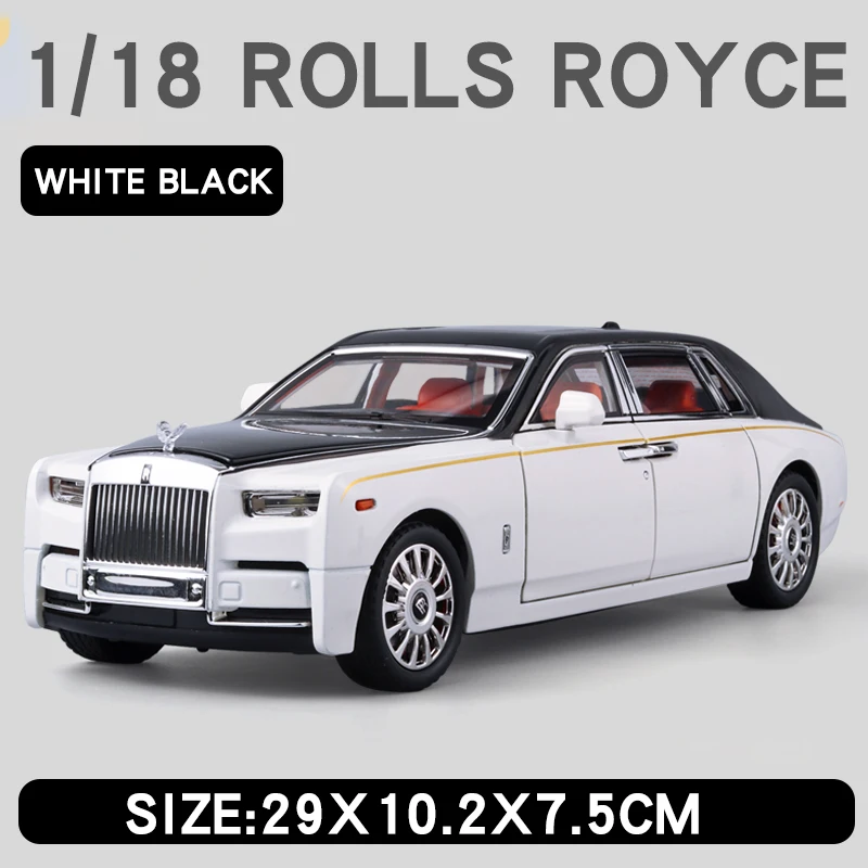 1:18 Rolls Royce Phantom Alloy Luxy Car Model Diecasts Metal