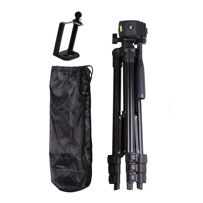 Phone tripod fishing projector camera live landing 1.1m convenient photography 3110 aluminum alloy bracket