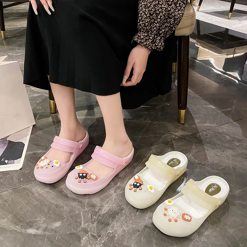 ERLINGO Damen-Gartenschuhe, Clogs Im Druck-Design, Leichte Hausschuhe Für Garten Krankenschwester Strand Küche Clogs Atmungsaktiv Für Drinnen Und Draußen, Zum Reinschlüpfen, Sandalen